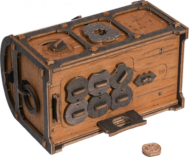 Escape Room Truhla s Pokladem dřevěné 3D puzzle