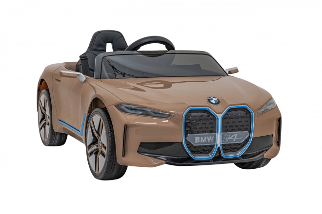 Dětské auto na baterii BMW i4 – Zlaté