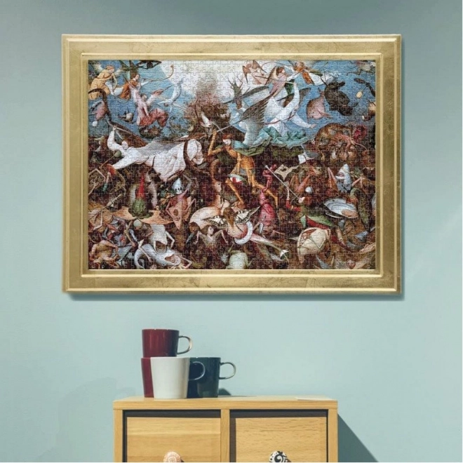 Puzzle 1000 prvků Muzeum Bruegel, Pád vzbouřených andělů