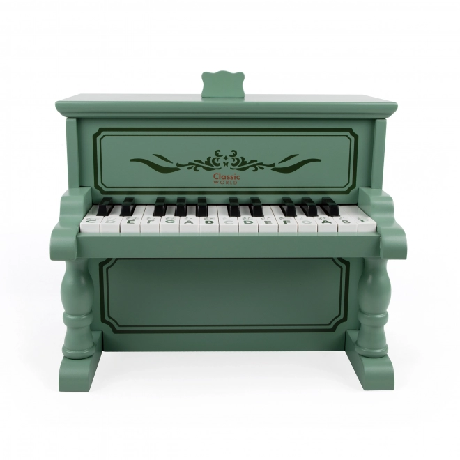 Dětské pianinko Classic World s učebnicí