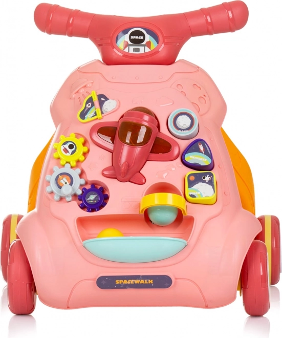 CHIPOLINO Chodítko interaktivní Plane Pink