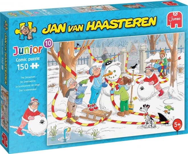 JUMBO Puzzle JvH Junior 10: Sněhulák 150 dílků