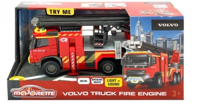 Majorette Grand Volvo hasičský automobil 19 cm