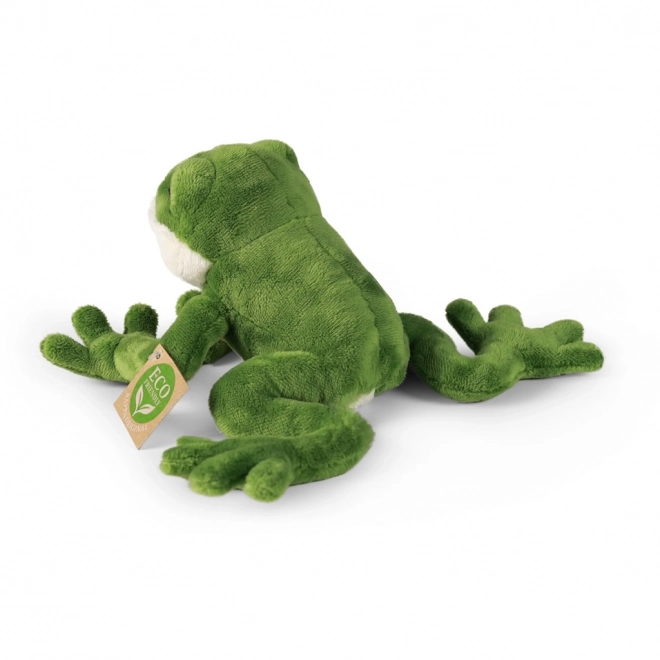Rappa plyšová žába 15 cm ekologická