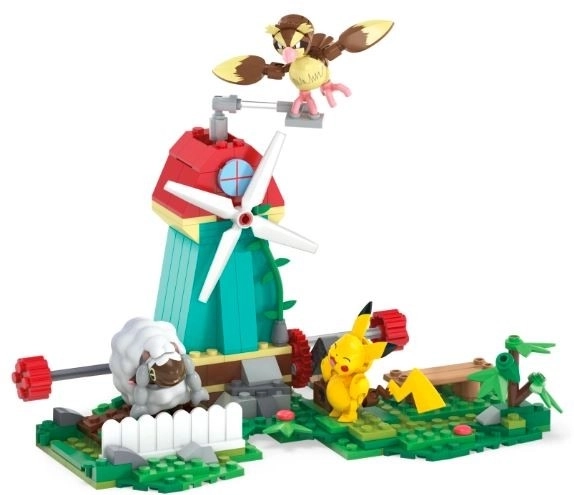 Stavebnice Pokémon venkovský větrný mlýn