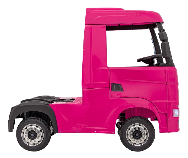 Dětský automobil Scania R-SERIE na baterie - Růžová