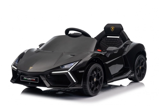 Dětské elektrické auto Lamborghini Revuelto černé