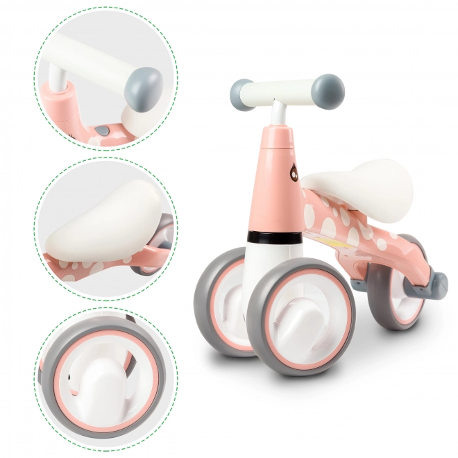 Odstrkovadlo ECOTOYS Flamingo