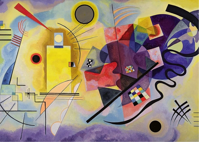 Puzzle Art Collection Žlutá, červená, modrá 1000 dílků od Ravensburger