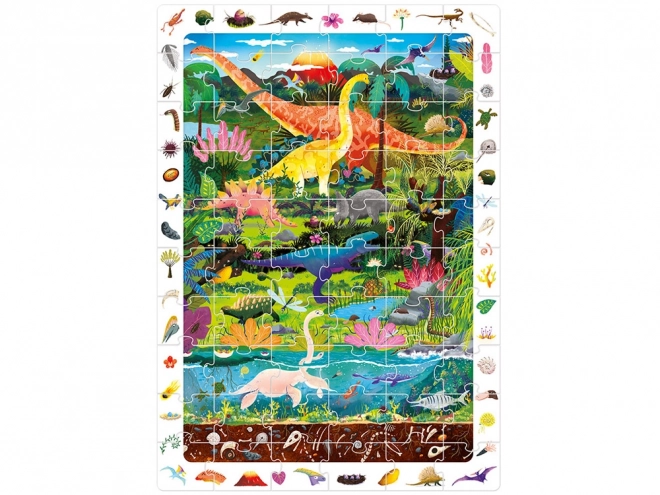 Pozorovací puzzle - Dinosauři