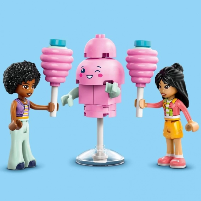 Lego Friends stánek s cukrovou vatou a skútr