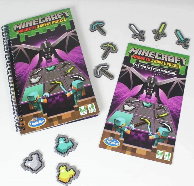ThinkFun Minecraft Magnetická cestovní hra