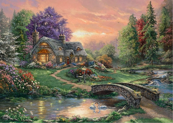 Puzzle Útočiště mojí lásky 1000 dílků