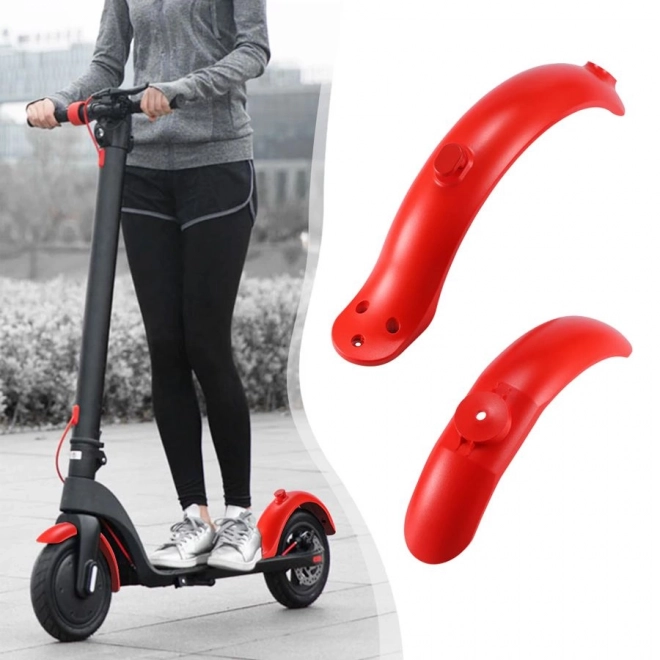 Sada blatníků pro koloběžku Xiaomi M365/PRO - červená