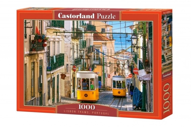 Puzzle 1000 dílků Lisabonské tramvaje Portugalsko