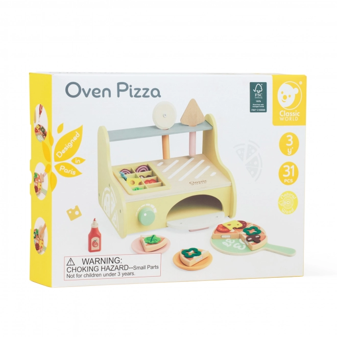 Klasický dřevěný pizza pec Classic World