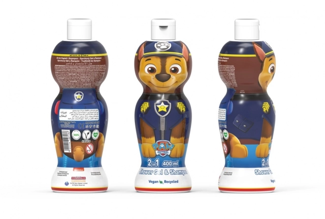 Psi Patrol Chase sprchový gel a šampon 400 ml