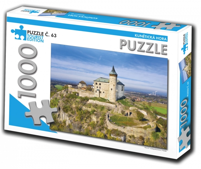 Turistická edice puzzle Kunětická hora 1000 dílků