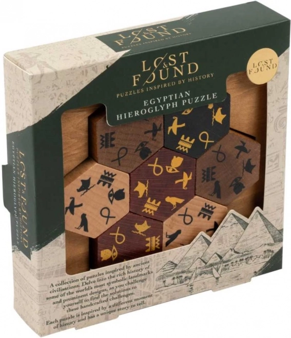Professor Puzzle Lost&Found: Egyptské hieroglyfy hlavolam