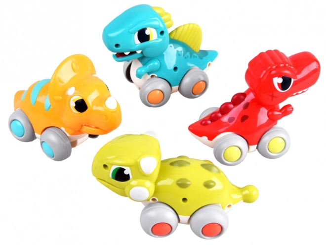 Jezdící roztomilý dinosaurus hračka – Oranžová