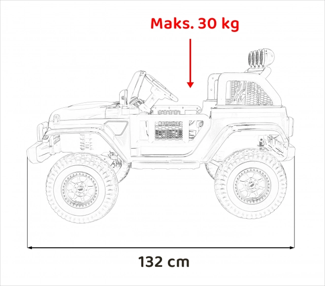 Vehicul OFF-ROAD 3.0 – Růžová