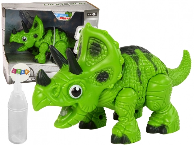 Interaktivní dinosaurus Triceratops s párou a zvukem