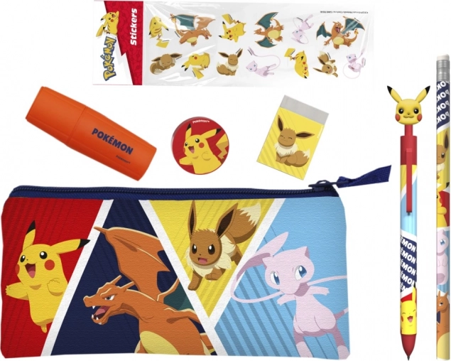 Školní sada Pokémon se samolepkami