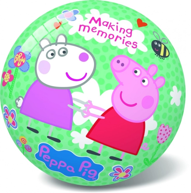 Míč Prasátko Peppa 14 cm