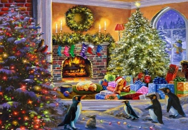 BLUEBIRD Puzzle Kouzelný pohled na Vánoce 500 dílků