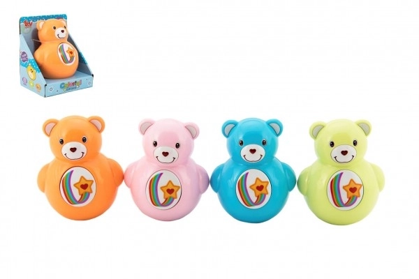 Medvídek Roly Poly pískací hračka pro děti