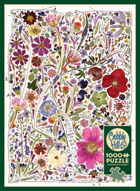 Puzzle Lisované Květiny Jaro 1000 Dílů od Cobble Hill