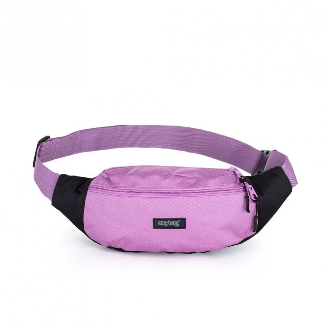 Moderní ledvinka Violet v růžové barvě