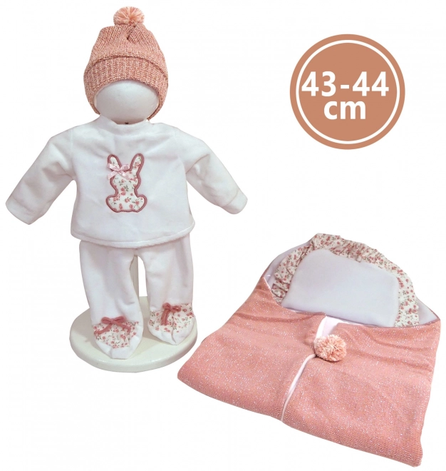 Realistická panenka miminko se zvuky a měkkým tělem 44 cm