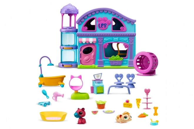 Littlest Pet Shop Domek s 2 figurkami