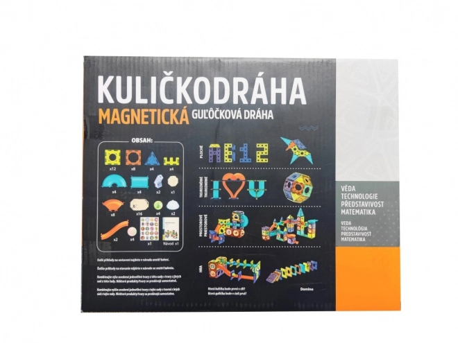 Magnetická kuličkodráha se světlem