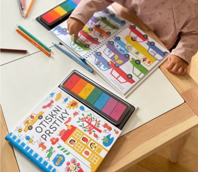 Svojtka & Co. Kreativní kniha Otiskni prstíky