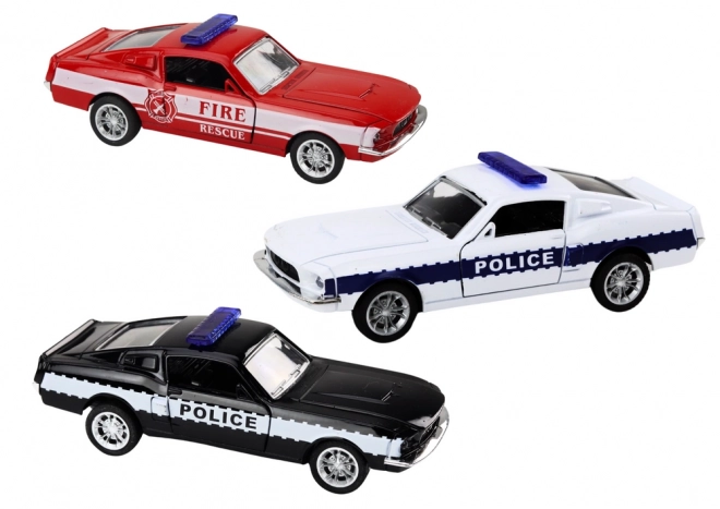 Policejní vůz Hasičský sbor Privilegovaná vozidla 1:32 Mix