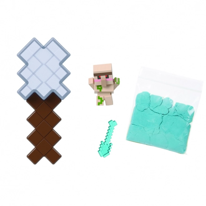Mini figurka Minecraft těžba