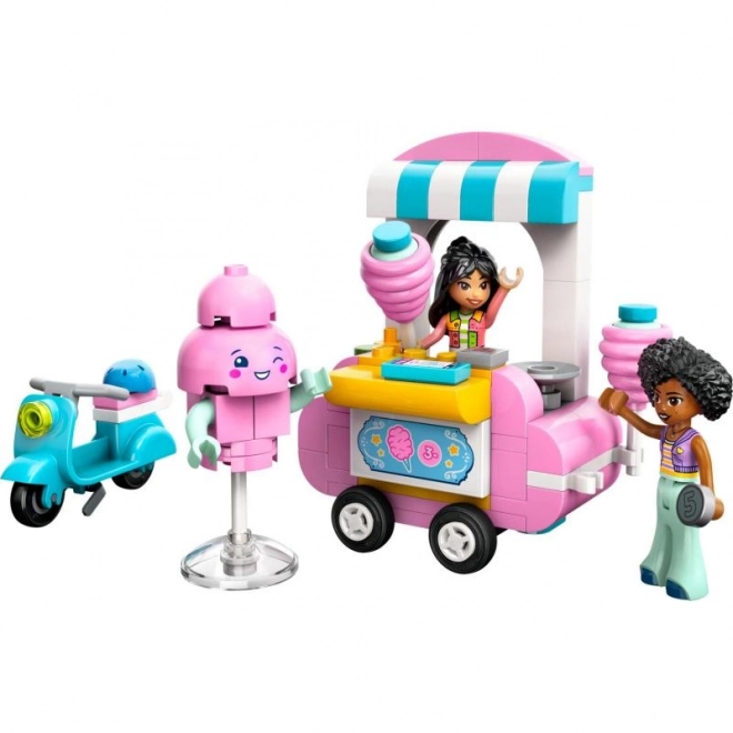 Lego Friends stánek s cukrovou vatou a skútr