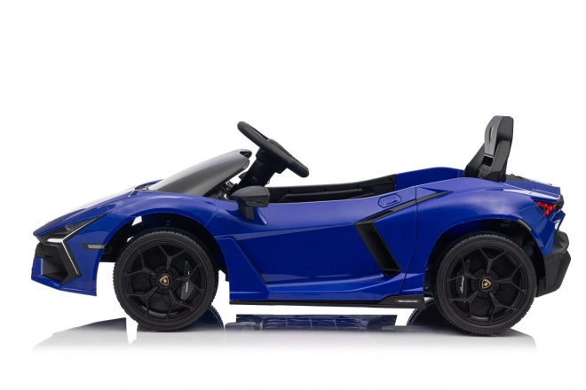 Dětský vůz lamborghini revuelto modrý