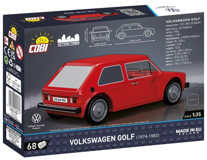 Stavebnice Volkswagen Golf 1974-1983