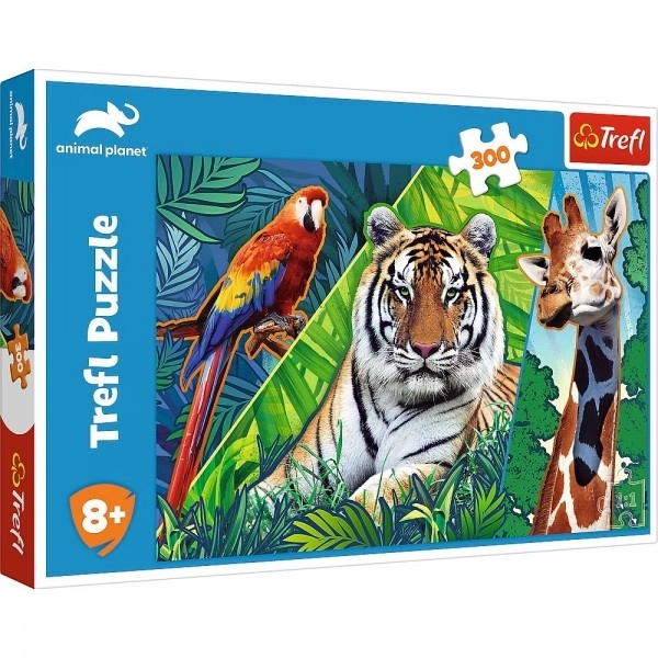 Puzzle 300 dílků Amazing Animals Animal Planet