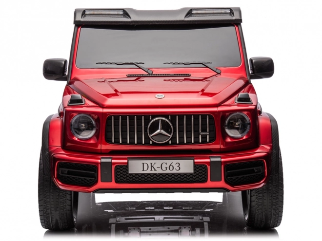 Autobaterie Mercedes třídy G 63 AMG 4x4 Panelové rádio 2 místné PA0309 – Lakovaná červená