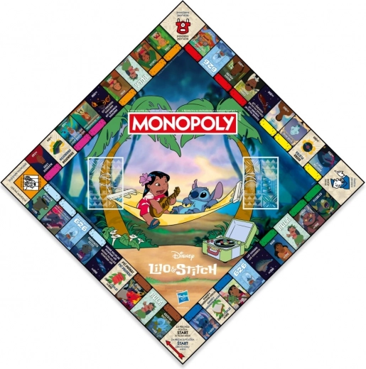Herní plán s motivy Lilo & Stitch
