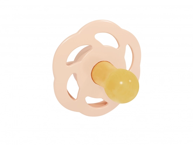 NIP CHERRY GREEN šidítko Newborn, kaučuk,0m+, 2ks, orange/brown