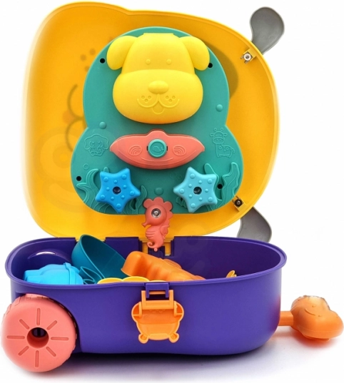 WOOPIE 3v1 Vodní pískoviště Kufr – Pejsek