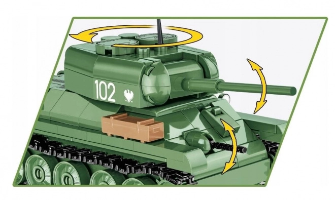 Stavebnice T-34-85 WWII