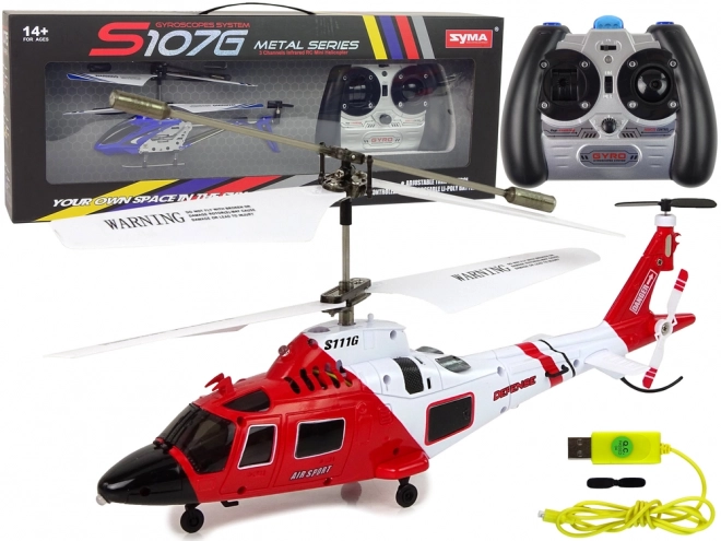 SYMA S111G R/C Dálkově ovládaná létající helikoptéra