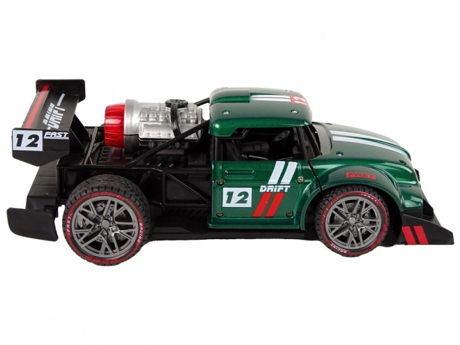 Dálkově ovládané sportovní auto R/C 1:16 – zelené