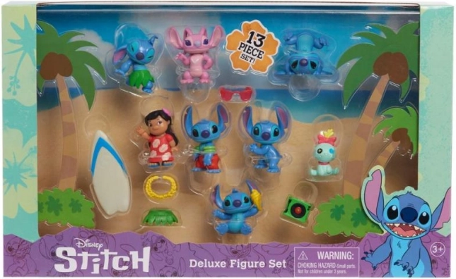 Sada figurek Stitch Deluxe